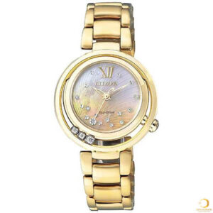 lbwm ĐỒNG HỒ NỮ CITIZEN EM0328-57P MẠ VÀNG TRẺ TRUNG SANG TRỌNG