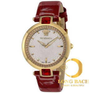 lbwm ĐỒNG HỒ NỮ VERSACE VAN040016 DÂY DA KẾT HỢP MẠ VÀNG HIỆN ĐẠI TRẺ TRUNG