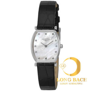 lbwm ĐỒNG HỒ NỮ LONGINES L42054872 MÁY PIN DÂY DA CÁ TÍNH L4.205.4.87.2