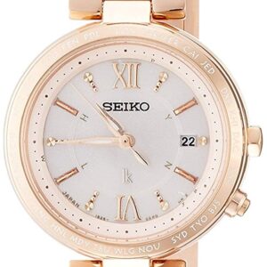 lbwm ĐỒNG HỒ NỮ SEIKO LUKIA SSQV016 MÁY NĂNG LƯỢNG MẶT TRỜI DÂY TITAN