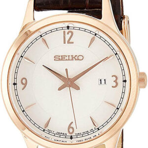 lbwm ĐỒNG HỒ NỮ SEIKO SXDG98P1 DÂY DA TRẺ TRUNG THANH LỊCH