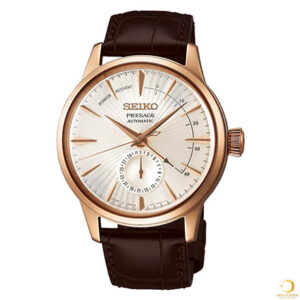 lbwm ĐỒNG HỒ NAM SEIKO PRESAGE SARY082 MẠ VÀNG HỒNG SANG TRỌNG