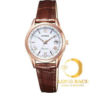 lbwm ĐỒNG HỒ NỮ CITIZEN ES9372-08W DÂY DA CÁ SẤU TRẺ TRUNG