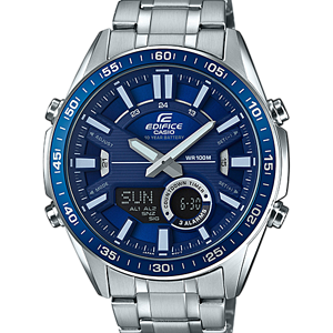 lbwm ĐỒNG HỒ NAM CASIO EDIFICE STANDARD CHRONOGRAPH EFV-C100D-2AV MẶT XANH PHONG CÁCH THỂ THAO