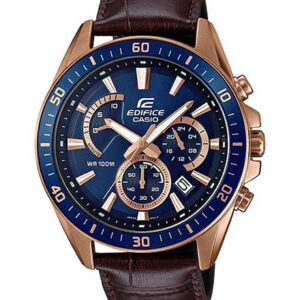 lbwm ĐỒNG HỒ NAM CASIO EDIFICE EFR-552GL-2A MÁY PIN DÂY DA