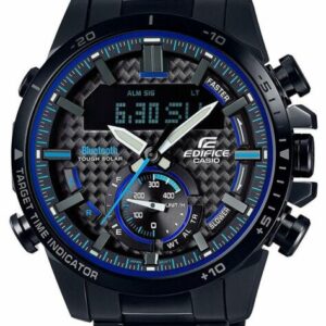 lbwm ĐỒNG HỒ NAM CASIO EDIFICE ECB-800DC-1AJF MÁY NĂNG LƯỢNG MẶT TRỜI DÂY KIM LOẠI