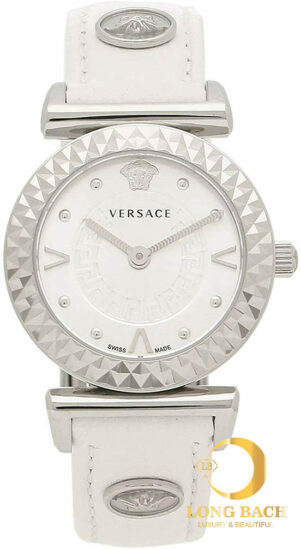 lbwm ĐỒNG HỒ NỮ VERSACE VEAA00218 DÂY DA KÍNH SAPPHIRE SANG TRỌNG