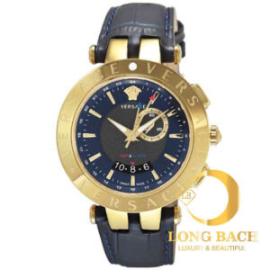 lbwm ĐỒNG HỒ NAM VERSACE 29G70D282S282 DÂY DA KẾT HỢP MẠ VÀNG SANG TRỌNG