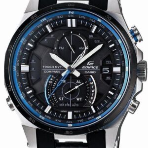 lbwm ĐỒNG HỒ NAM CASIO EDIFICE EQW-A1200B-1AJF MÁY NĂNG LƯỢNG MẶT TRỜI  DÂY NHỰA