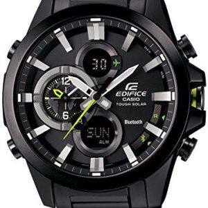 lbwm ĐỒNG HỒ NAM CASIO EDIFICE ECB-500DC-1AJF MÁY NĂNG LƯỢNG MẶT TRỜI DÂY KIM LOẠI