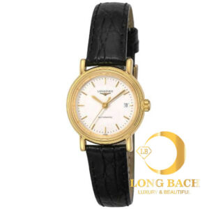 lbwm ĐỒNG HỒ NỮ LONGINES L43212182 DÂY DA MẠ VÀNG SANG TRỌNG L4.321.2.18.2