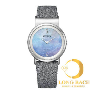 lbwm ĐỒNG HỒ  NỮ CITIZEN EG7071-03L DÂY DA NĂNG LƯỢNG ÁNH SÁNG