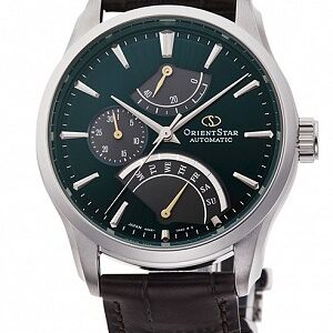 lbwm ĐỒNG HỒ NAM ORIENT STAR RETROGRADE GREEN DIAL LEATHER RK-DE0302E MÁY CƠ DÂY DA