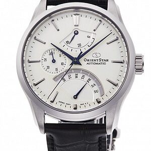 lbwm ĐỒNG HỒ NAM ORIENT STAR RETROGRADE WHITE DIAL LEATHER RK-DE0303S MÁY CƠ DÂY DA NAM TÍNH