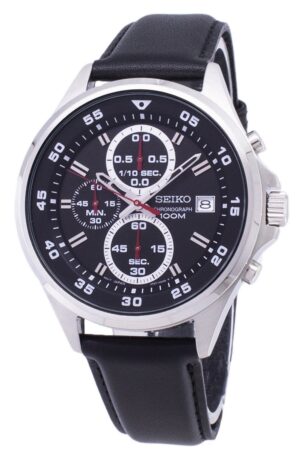 lbwm ĐỒNG HỒ NAM SEIKO QUARTZ SKS635P THIẾT KẾ NAM TÍNH DÂY DA THỜI TRANG