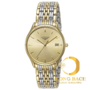 lbwm ĐỒNG HỒ NAM LONGINES L47592327 MẠ VÀNG MÁY PIN TRẺ TRUNG LỊCH LÃM L4.759.2.32.7