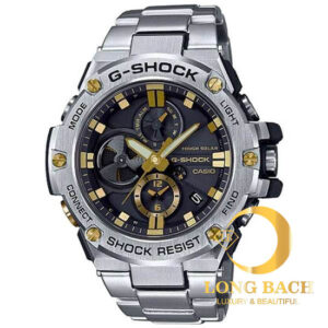 lbwm ĐỒNG HỒ NAM CASIO G-SHOCK BLUETOOTH GST-B100D-1A9JF MÁY PIN DÂY KIM LOẠI