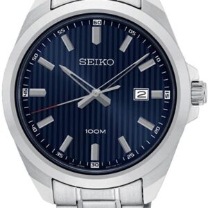 lbwm ĐỒNG HỒ ĐÔI SEIKO SUR709P1 SUR275P1 MÁY PIN MẶT SỐ XANH DƯƠNG