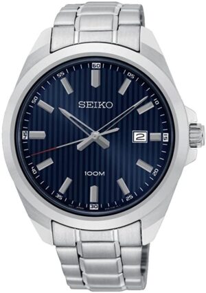 lbwm ĐỒNG HỒ ĐÔI SEIKO SUR709P1 SUR275P1 MÁY PIN MẶT SỐ XANH DƯƠNG