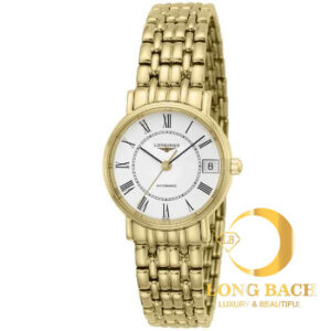 lbwm ĐỒNG HỒ NỮ LONGINES L43222118 MÁY CƠ MẠ VÀNG CÁ TÍNH TRẺ TRUNG L4.322.2.11.8