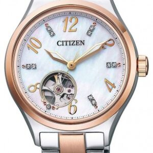 lbwm ĐỒNG HỒ NỮ CITIZEN AUTOMATIC PC1006-84D THIẾT KẾ TINH TẾ THANH LỊCH