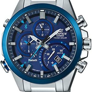 lbwm ĐỒNG HỒ NAM CASIO EDIFICE EQB-500DB-2AJF MÁY NĂNG LƯỢNG MẶT TRỜI DÂY KIM LOẠI