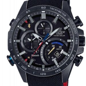 lbwm ĐỒNG HỒ NAM CASIO EDIFICE EQB-501TRC-1AJR MÁY NĂNG LƯỢNG MẶT TRỜI DÂY VẢI