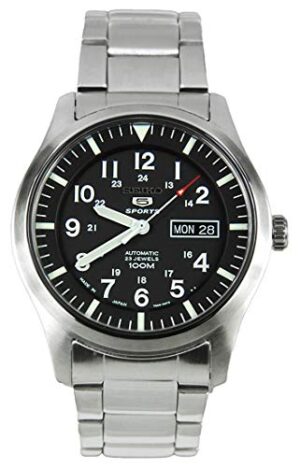 lbwm ĐỒNG HỒ NAM SEIKO 5 SPORT SNZG13J1 AUTOMATIC THÉP KHÔNG GỈ 316L