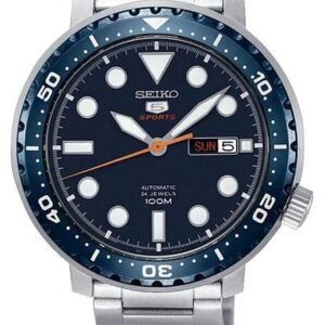 lbwm ĐỒNG HỒ NAM SEIKO 5 SPORT SRPC63K1 AUTOMATIC DÂY KIM LOẠI