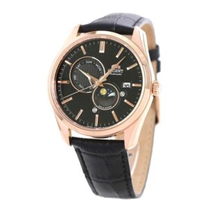 lbwm ĐỒNG HỒ NAM ORIENT SUN AND MOON AUTOMATIC RN-AK0304B DÂY DA MẠ VÀNG