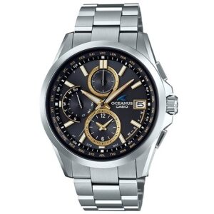 lbwm ĐỒNG HỒ NAM CASIO OCEANUS OCWT26001A3JF PIN NĂNG LƯỢNG MẶT TRỜI