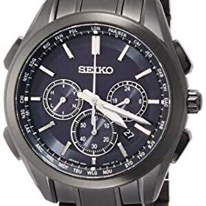 lbwm ĐỒNG HỒ NAM SEIKO BRIGHTZ PIN NĂNG LƯỢNG MẶT TRỜI DÂY TITAN SAGA201