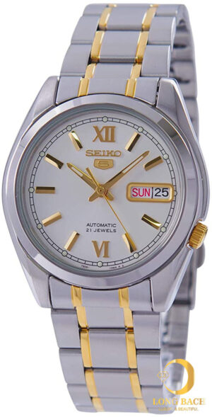 lbwm ĐỒNG HỒ NAM SEIKO 5 SNKL57K1 MÁY CƠ DÂY KIM LOẠI