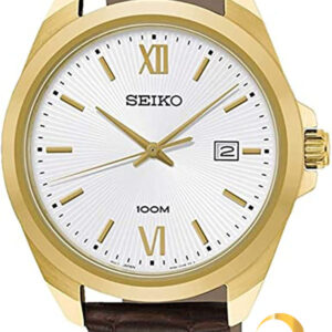 lbwm ĐỒNG HỒ NAM SEIKO SUR284P1 MÁY PIN DÂY DA