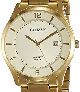 lbwm ĐỒNG HỒ NAM CITIZEN QUARTZ BD0043-83P MẠ VÀNG NỔI BẬT SANG TRỌNG