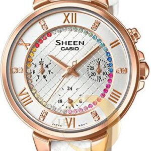 lbwm ĐỒNG HỒ NỮ CASIO SHEEN QUARTZ SHE-3041GLJ-7A NỮ TÍNH HIỆN ĐẠI